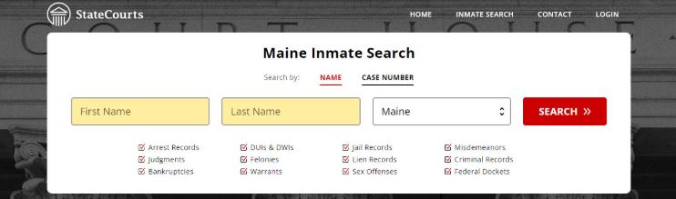Maine Inmate Records